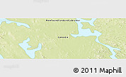 Physical Panoramic Map of the area around 54° 26' 3" N, 65° 22' 30" W