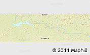 Physical Panoramic Map of the area around 54° 26' 3" N, 68° 46' 30" W