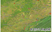 Satellite Map of the area around 54° 26' 3" N, 81° 40' 30" E