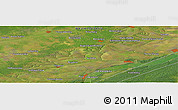 Satellite Panoramic Map of the area around 54° 26' 3" N, 81° 40' 30" E