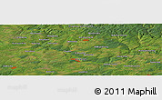 Satellite Panoramic Map of the area around 54° 26' 3" N, 84° 13' 29" E