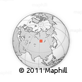 Outline Map of the Area around 54° 26' 3" N, 94° 25' 30" E, rectangular outline