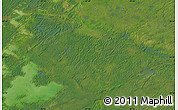 Satellite Map of Cross Lake