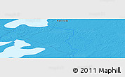 Political Panoramic Map of Cross Lake