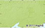 Physical Map of the area around 54° 48' 50" N, 101° 4' 29" W