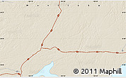 Shaded Relief Map of the area around 54° 48' 50" N, 101° 4' 29" W