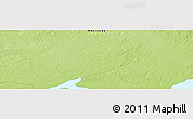 Physical Panoramic Map of the area around 54° 48' 50" N, 101° 4' 29" W