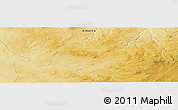 Physical Panoramic Map of the area around 54° 48' 50" N, 116° 22' 30" W
