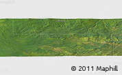 Satellite Panoramic Map of the area around 54° 48' 50" N, 116° 22' 30" W