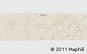 Shaded Relief Panoramic Map of the area around 54° 48' 50" N, 116° 22' 30" W