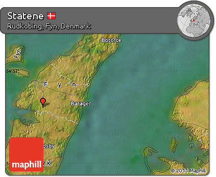 Satellite Map of Statene