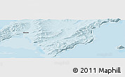 Political Panoramic Map of the area around 54° 48' 50" N, 137° 46' 30" E