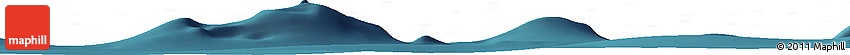 Satellite Horizon Map of the Area around 54° 48' 50" N, 151° 13' 29" W