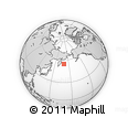 Outline Map of the Area around 54° 48' 50" N, 169° 13' 29" E, rectangular outline