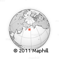 Outline Map of the Area around 54° 48' 50" N, 175° 10' 30" E, rectangular outline