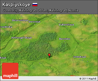Satellite 3D Map of Kaspiyskoye