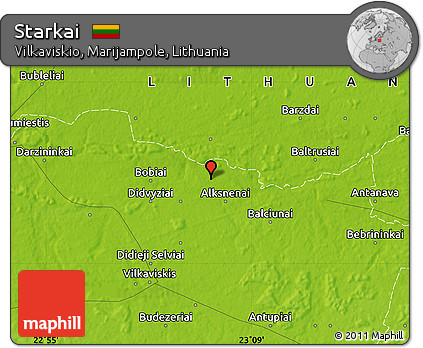 Physical Map of Starkai