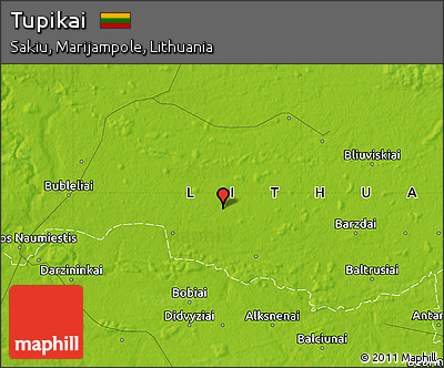 Physical Map of Tupikai