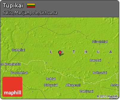 Physical Map of Tupikai