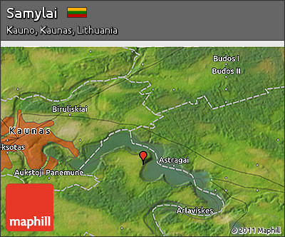 Satellite 3D Map of Samylai