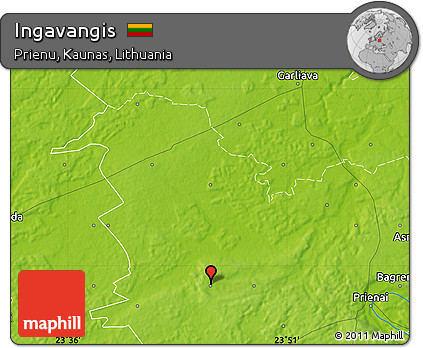 Physical Map of Ingavangis