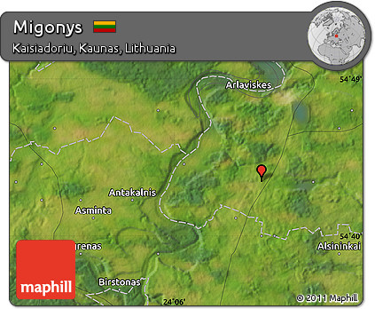 Satellite Map of Migonys