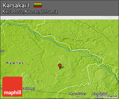 Physical 3D Map of Karsakai I
