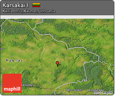 Satellite 3D Map of Karsakai I