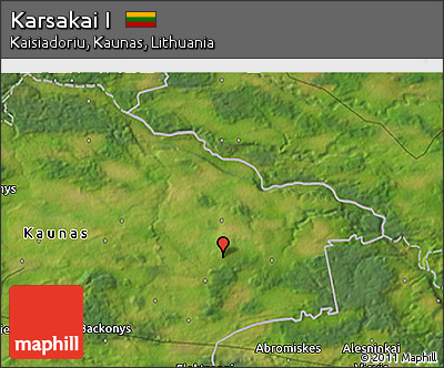 Satellite 3D Map of Karsakai I