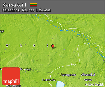 Physical Map of Karsakai I
