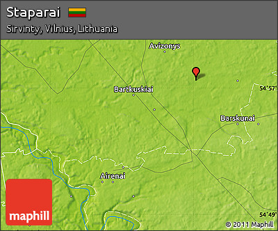Physical Map of Staparai