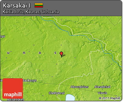 Physical Map of Karsakai I