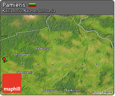 Satellite Map of Pamieris