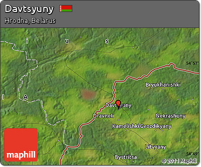 Satellite Map of Davtsyuny