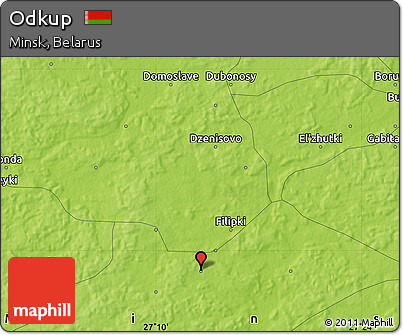 Physical Map of Odkup