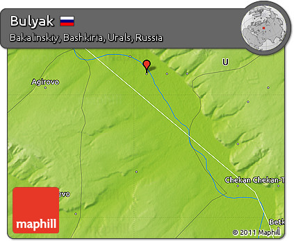 Physical Map of Bulyak