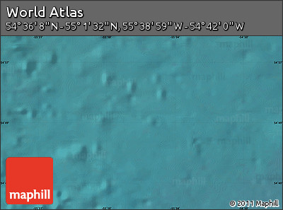 Satellite Map of the Area around 54° 48' 50" N, 55° 10' 29" W