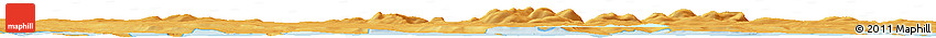 Political Horizon Map of the Area around 54° 48' 50" N, 58° 34' 30" W Political Horizon Map of the Area around 54° 48' 50" N, 58° 34' 30" W