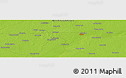 Physical Panoramic Map of the area around 54° 48' 50" N, 69° 46' 30" E