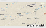 Shaded Relief 3D Map of the area around 54° 48' 50" N, 79° 58' 29" E