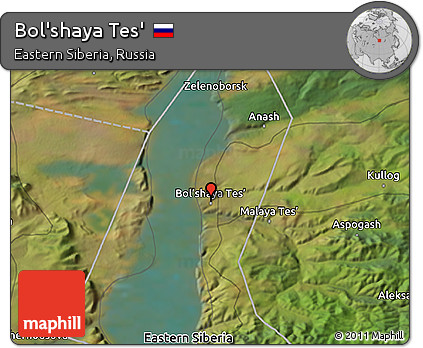 Satellite 3D Map of Bol'shaya Tes'