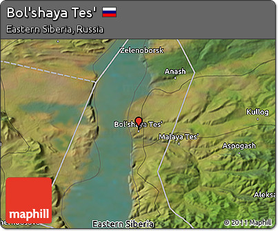 Satellite 3D Map of Bol'shaya Tes'