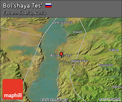 Satellite 3D Map of Bol'shaya Tes'