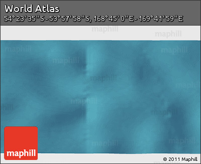 Satellite 3D Map of the Area around 54° 10' 47" S, 169° 13' 29" E