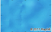 Physical Map of the area around 54° 10' 47" S, 45° 7' 30" E