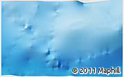Shaded Relief 3D Map of the area around 54° 10' 47" S, 52° 37' 30" W