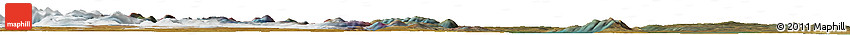 Satellite Horizon Map of the Area around 54° 10' 47" S, 67° 55' 30" W
