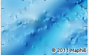 Physical Map of the area around 54° 10' 47" S, 6° 1' 30" E