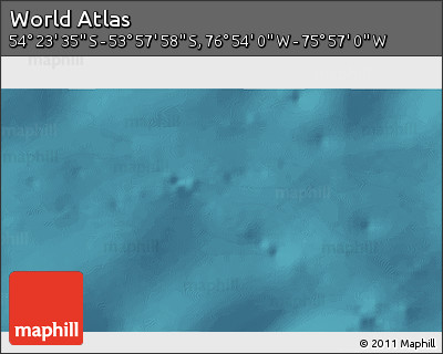 Satellite 3D Map of the Area around 54° 10' 47" S, 76° 25' 30" W
