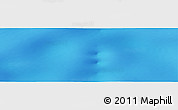 Shaded Relief Panoramic Map of the area around 54° 33' 39" S, 106° 19' 29" E